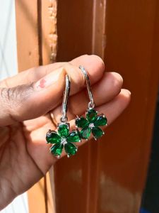 Original American Diamond Hoop Earrings