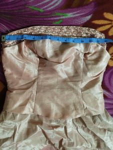 Pink Taffeta Ball Gown