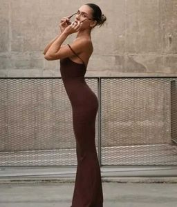 Brown Maxi Dress
