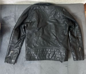 Black Fashion Leather Jacket