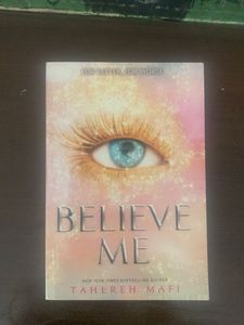 Believe Me by Tahereh Mafi