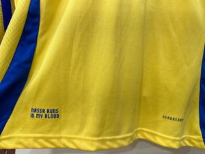 Al Nassr cr7 scarf and new seasons football jersey