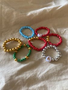 Customisable Colourful Stretchable Rings