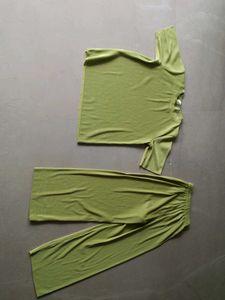 Stylish Green Cord set