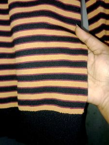 Zara Knit Striped Top