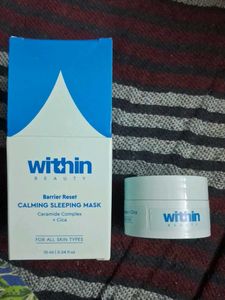 Within Beauty Barrier Reset Sleeping Mask
