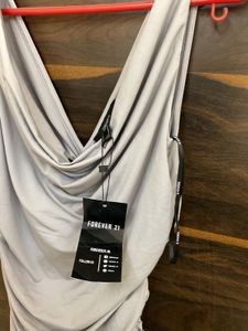 Forever 21 Elegant Grey Dress