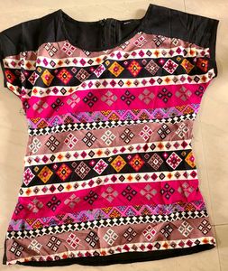Patterned Top