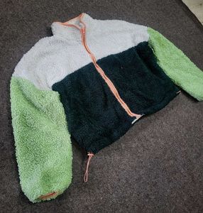Cozy Colorblock Fleece Jacket
