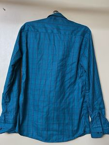 Checkered Blue Shirt