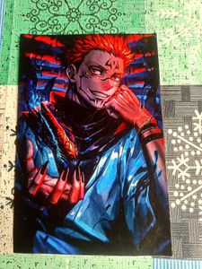 Anime Character Art Prints (Set of 6)