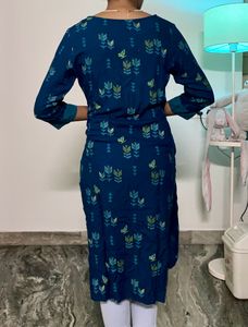Floral Print Kurta