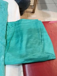 Teal Embroidered Salwar Kameez Suit