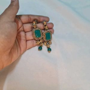 Bridal/Wedding Emerald🍀 Jewelry Set