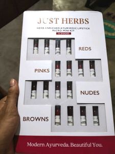 New Just Herbs Lipstick 16 shades
