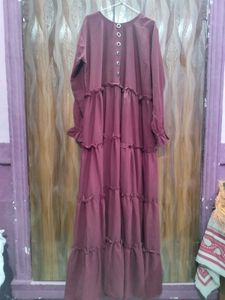 Maroon Abaya 🥀💄🫀