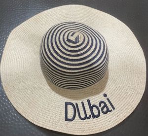 Dubai Striped Sun Hat