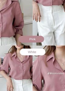 H&M Oversized Shirt  Long Sleeves Blouse
