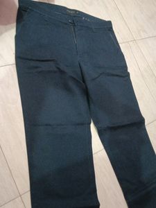 Cotton Trouser Size 34 Cross Pocket Used 3-4 Times Looks Like New . Brand Burnt Umber