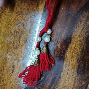 Ghungroo And White moti/ beads Bracelet