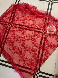 Outfit From Scratch Anarkali With Jhumka Nd Dupatt