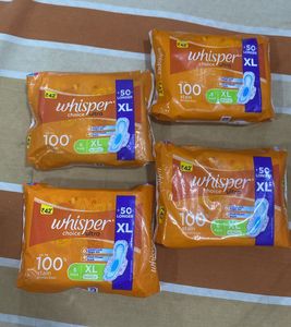 Whisper Ultra Choice Sanitary Napkins XL