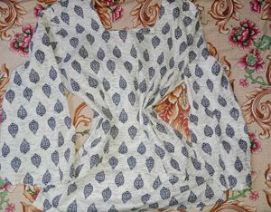 Leaf Print Top