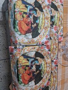 Radha Krishna Pillow Cover