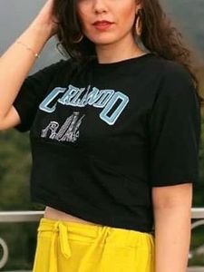 Black Crop Top