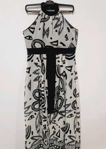 Chic Black & White Dress