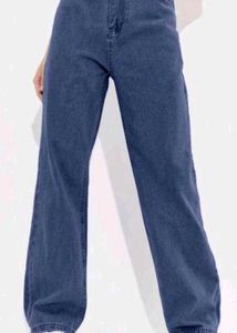 Dark Blue Wide Leg Jeans🌷✨