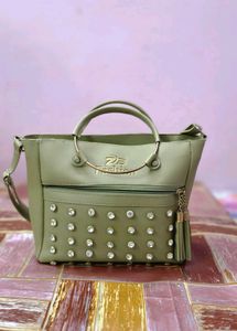 New Green Stylish Handbag For Girls/Women