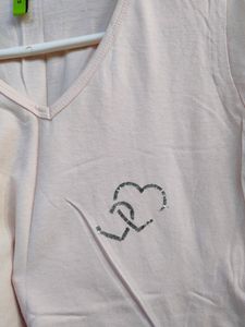 Light Peach Womens T-shirt