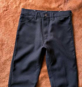 Navy Blue Work Pants Wide Leg