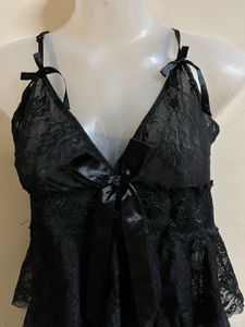 Black Lace Babydoll Lingerie