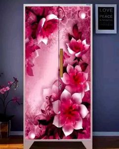 Self Adhesive Almirah Sticker &amp; Door Stickers Wall