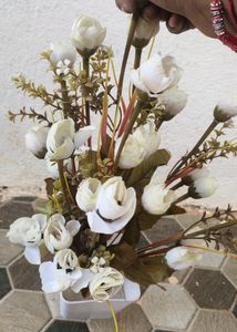 Flowers And Pot