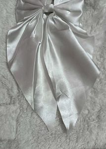 Satin Bow Hair Clip