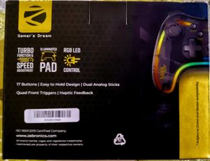 SEALED Zebronics Max Fury Wireless Controller