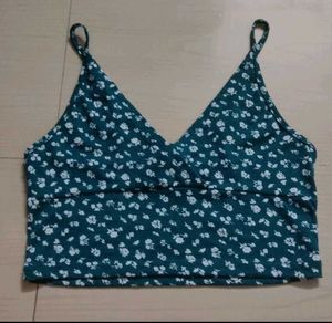 Floral Cami Crop Top