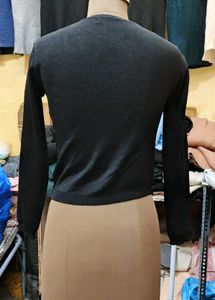 Elegant Black Cardigan