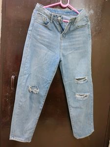 Light Wash Denim Jeans