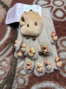 Sale Heart 💓 Jhumka Earrings with gloves