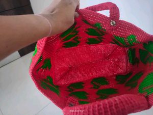Handmade Plastic Wire Bag