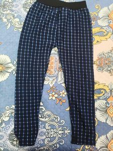 Blue woollen Fleece legging for 4-6 years Girl