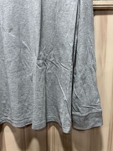 Nike Sportswear Full Sleeves Grey TShirt