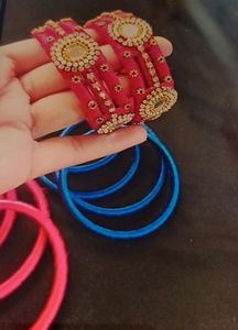 New Threaded Bangles