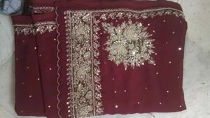 zardozi Work Beautiful Saree ❣️