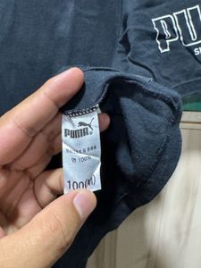 Puma Short Sleeves Black TShirt