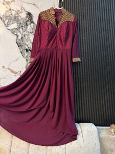 Maroon Beautiful Suit